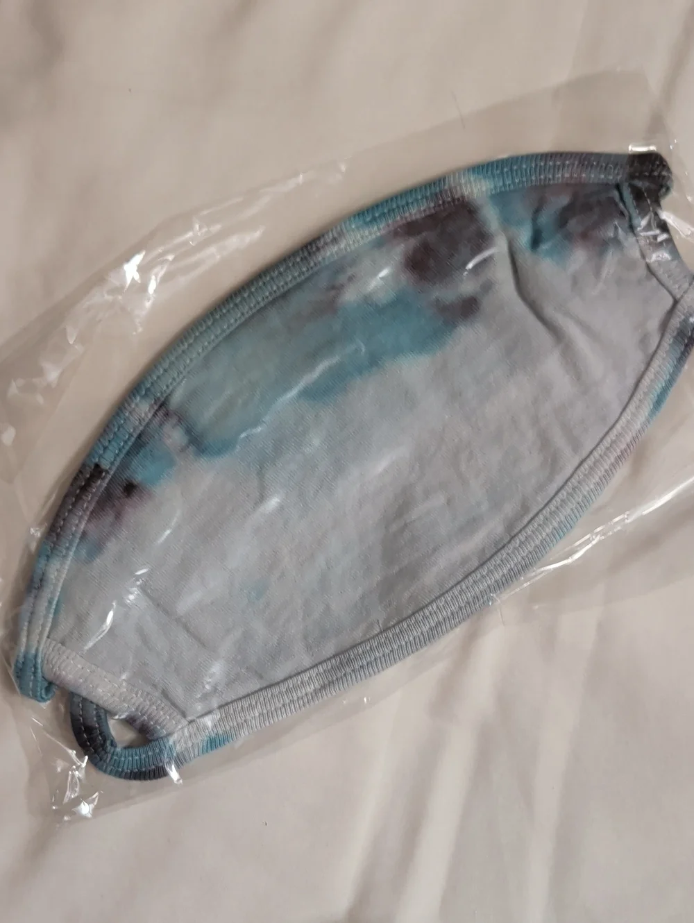 NWOT (019) Tultex Assortment Of 6 Cotton Hand Tie-dyed Face Masks/ Kids & Adults